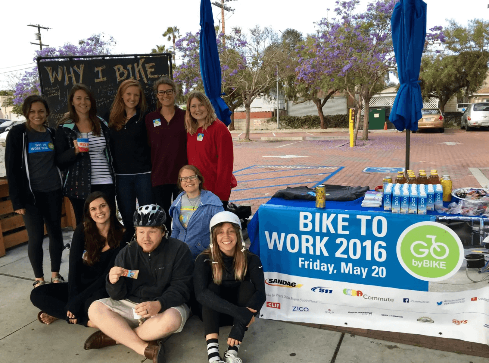 happy bike to work day - mixte communications