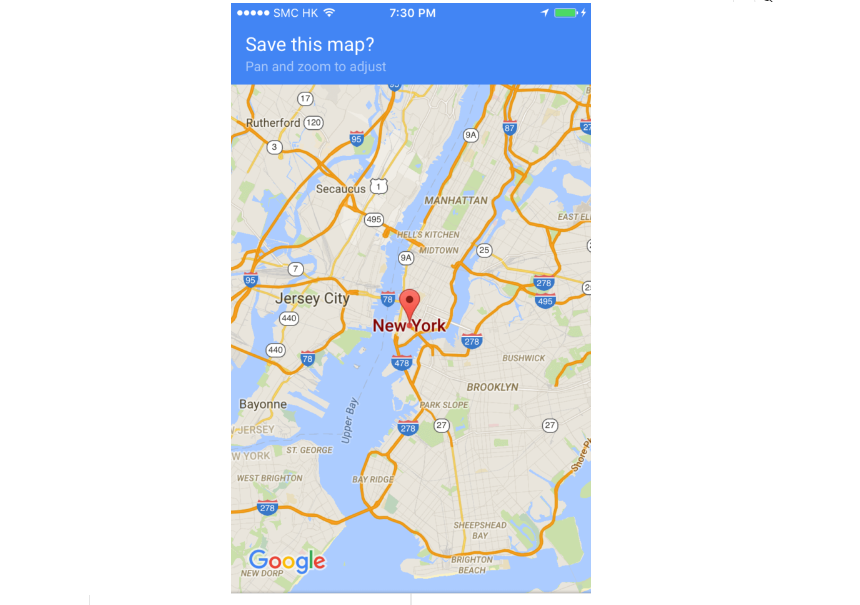 Google Maps screenshot