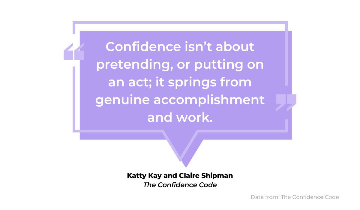 Katty Kay and Claire Shipman quote on confidence