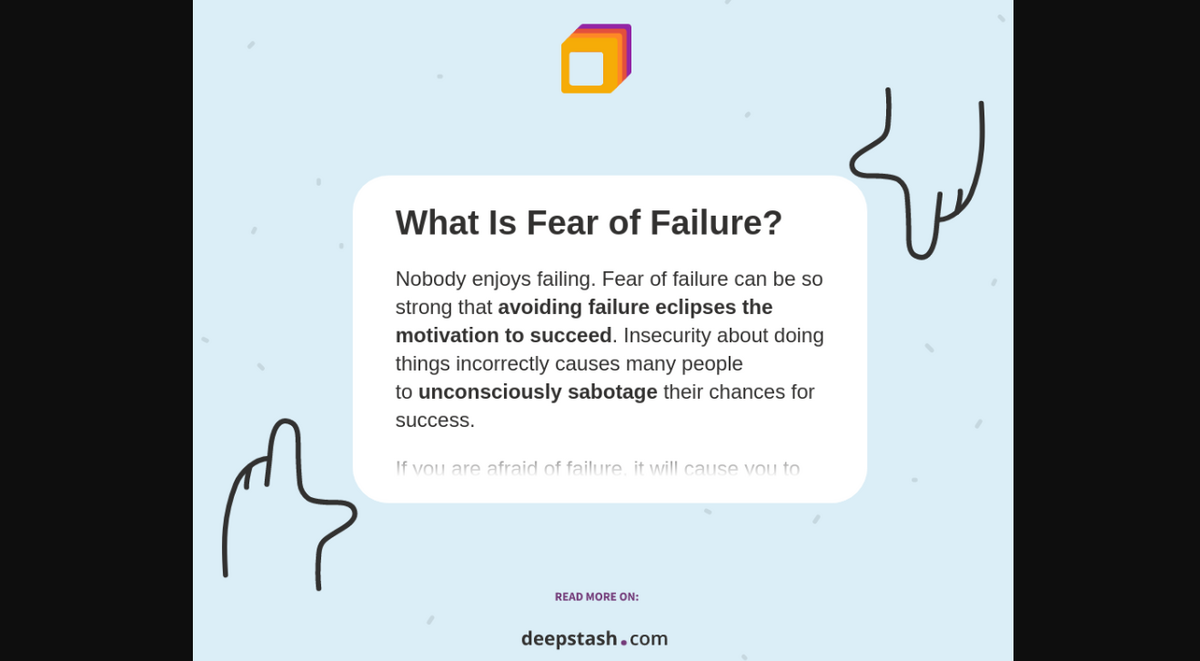 What is fear of failure