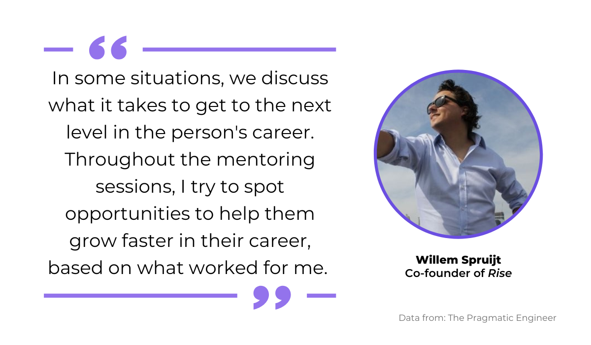 Willem Spruijt quote on mentoring