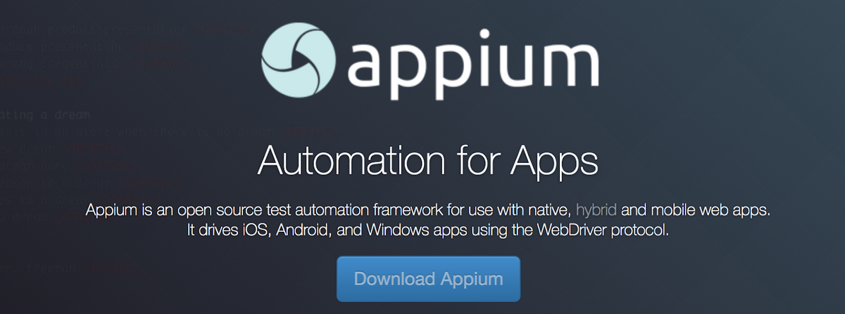 Appium screenshot