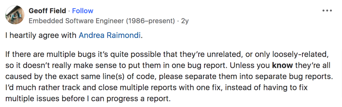 -4-what-is-the-best-way-to-create-a-bug-report-multiple-bugs-in-a-single-report-single-bug-in-a-single-report-single-bug-in-multiple-reports-or-some-other-way-quora