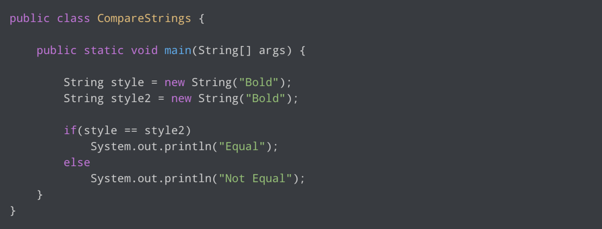 Java-Program-to-Compare-Strings