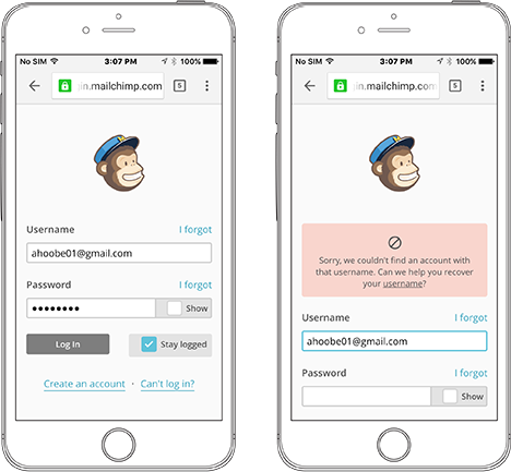 Mailchimp screenshot