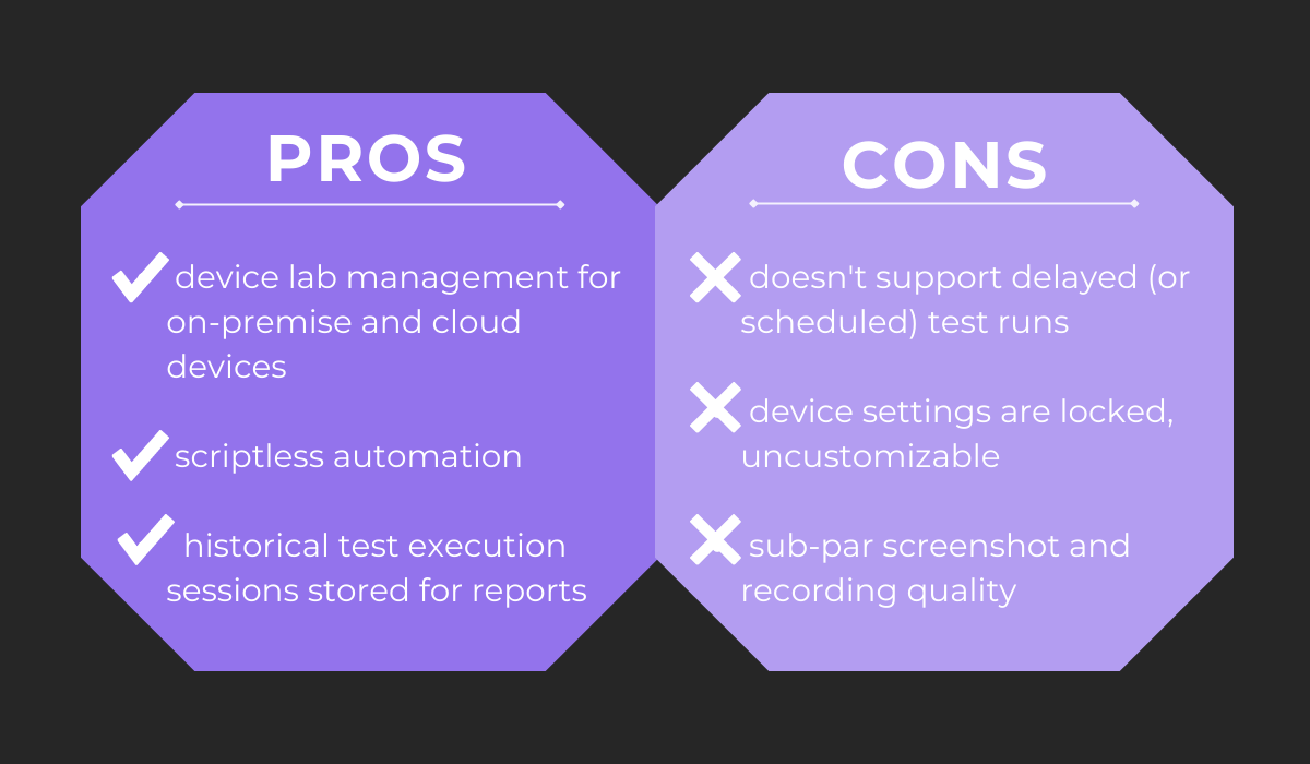 Pros and cons - mobile app testing tools (11)