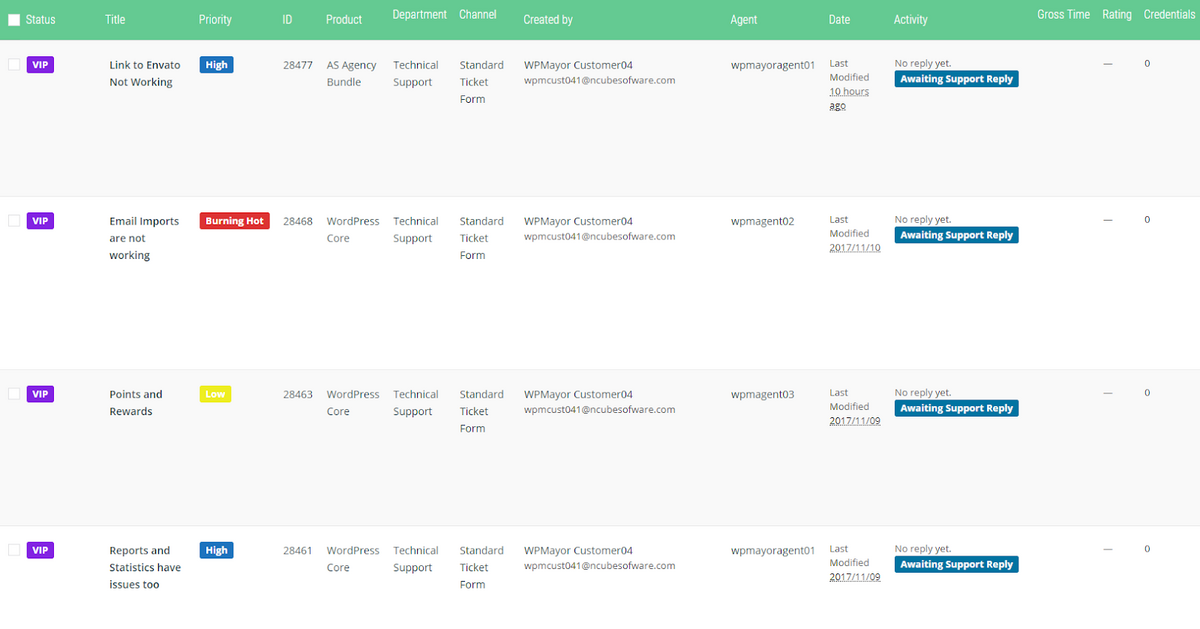 Zendesk screenshot