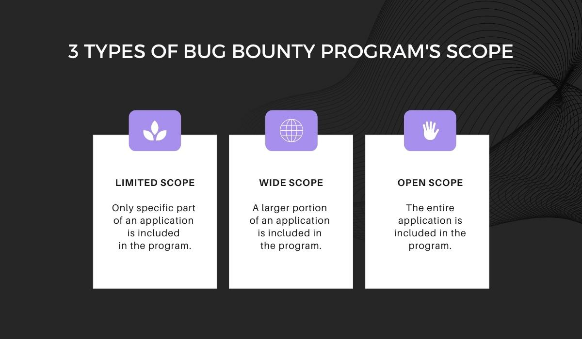 3 types of bug bounty program's scope