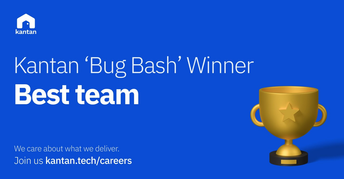 Kantan Bug Bash winner best team 