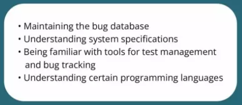QA engineer hard skills