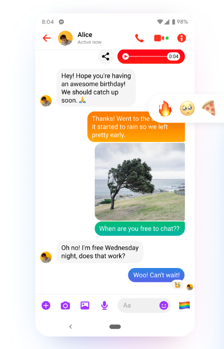 Messenger app