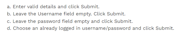 test case with multiple conditions