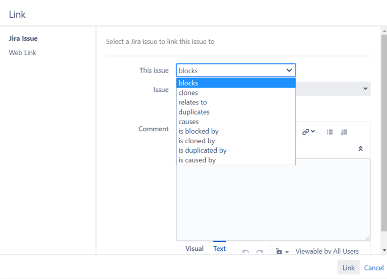 Jira issue