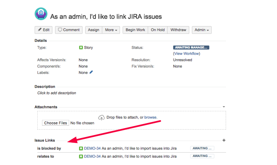 Jira issues 