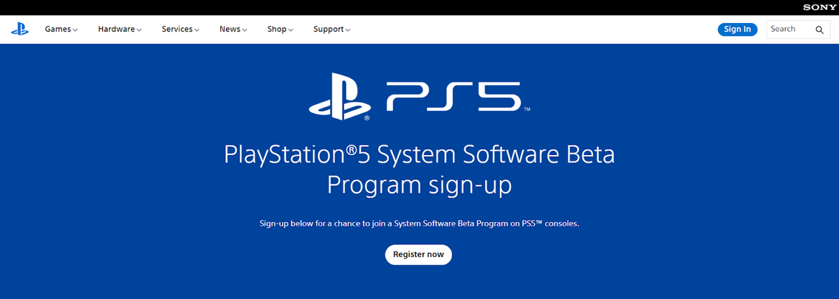PlayStation Beta screenshot