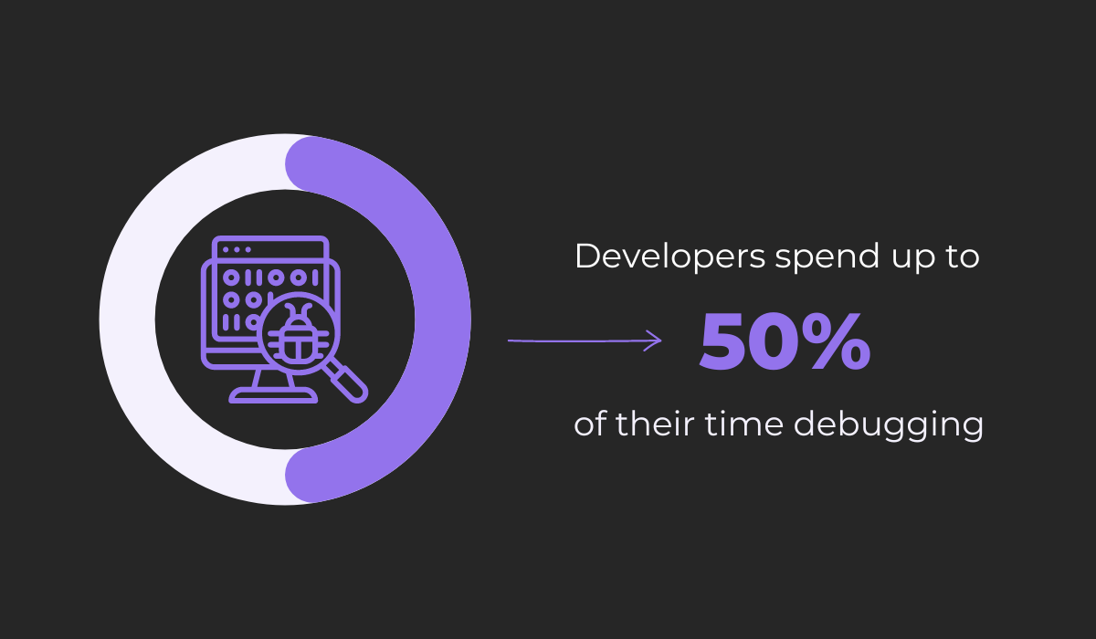 Developers spend time debugging stat