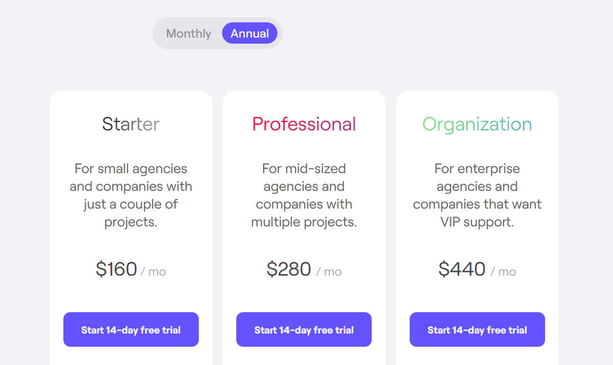 Shake pricing