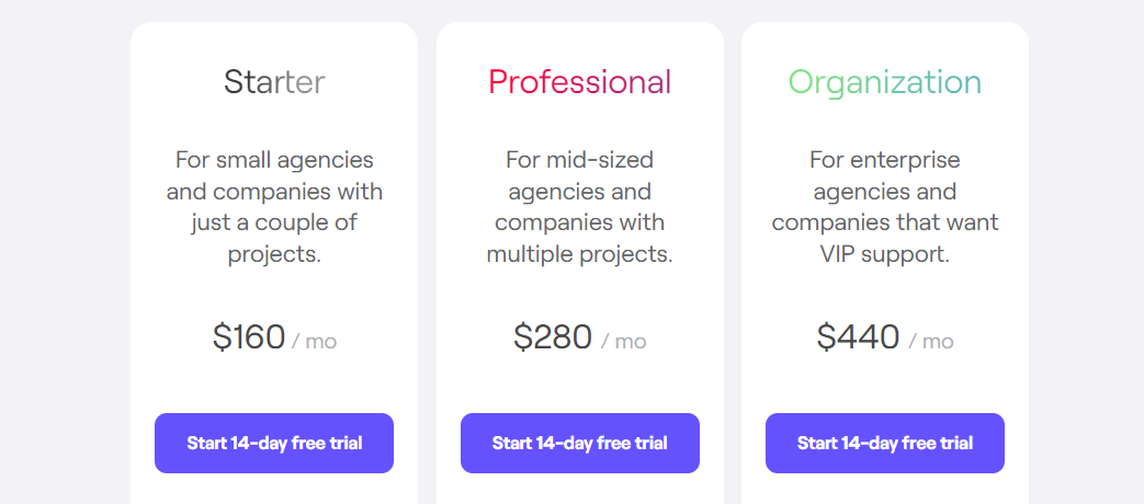 Shake pricing