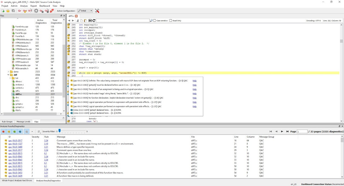 Static analysis