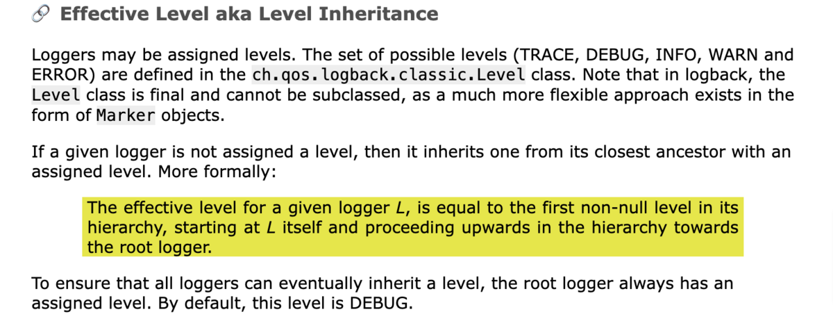 Effective level aka Level Inheritance 