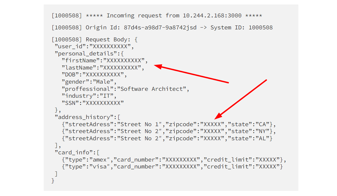 log file end result