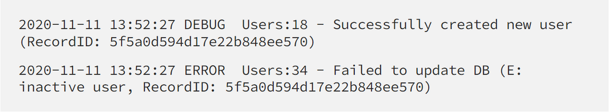 log-message-example