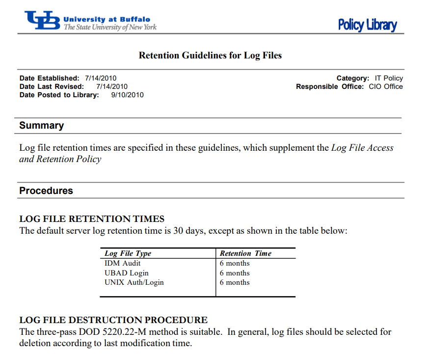 log-retention-guidelines