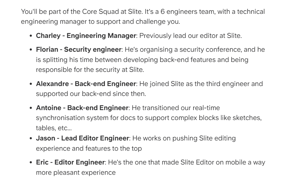 site reliability engineer job ad excerpt