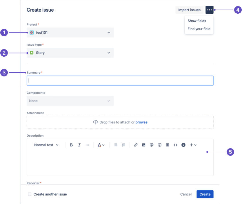 jira tool screenshot