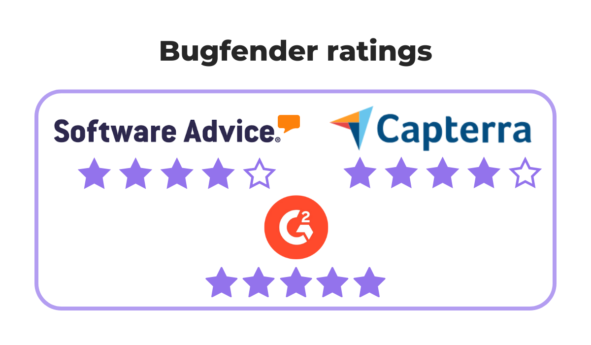 bugfender user ratings screenshot