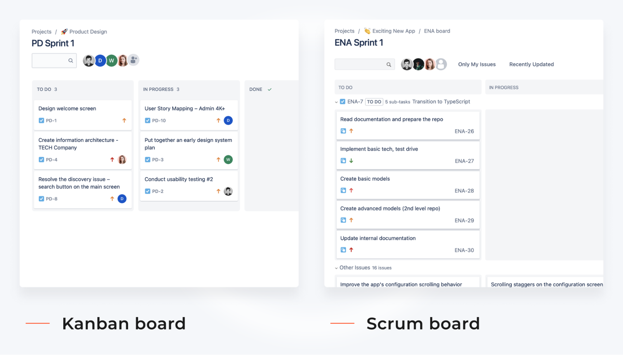 jira tool screenshot