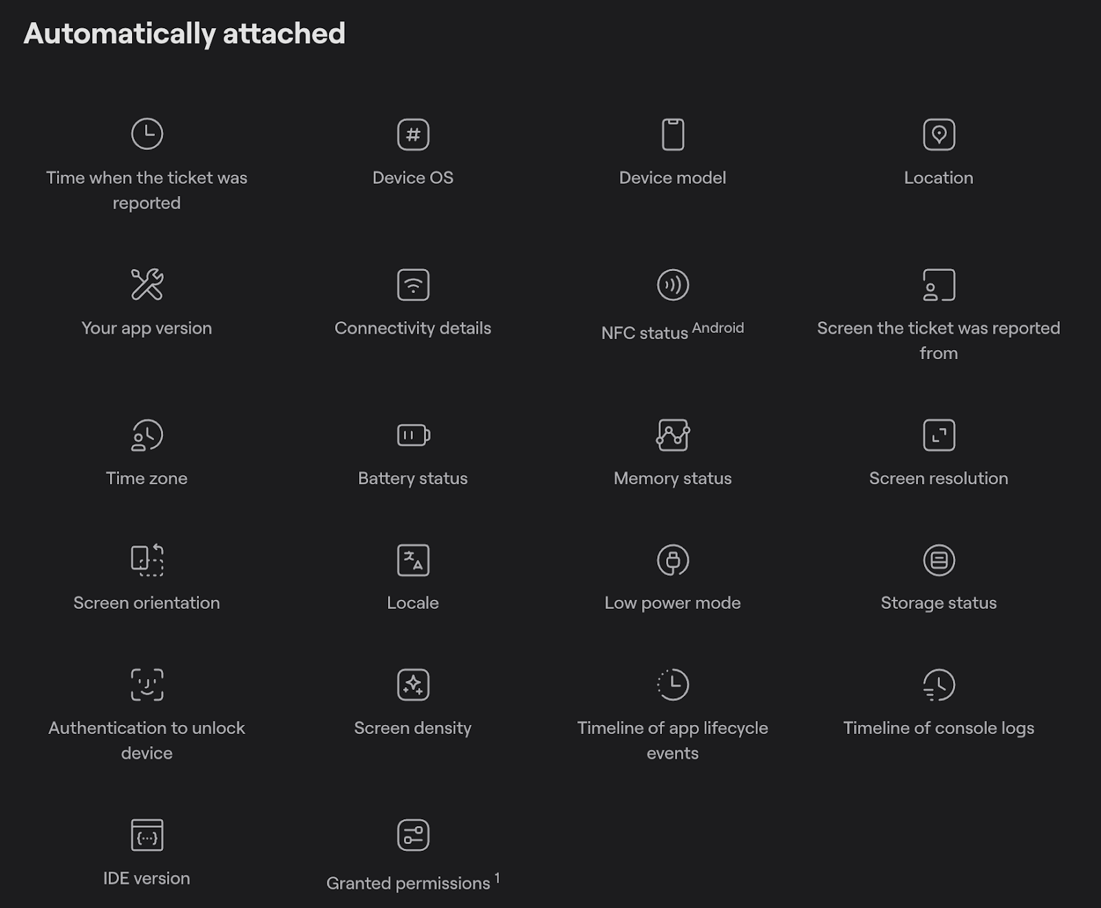 Shake dashboard