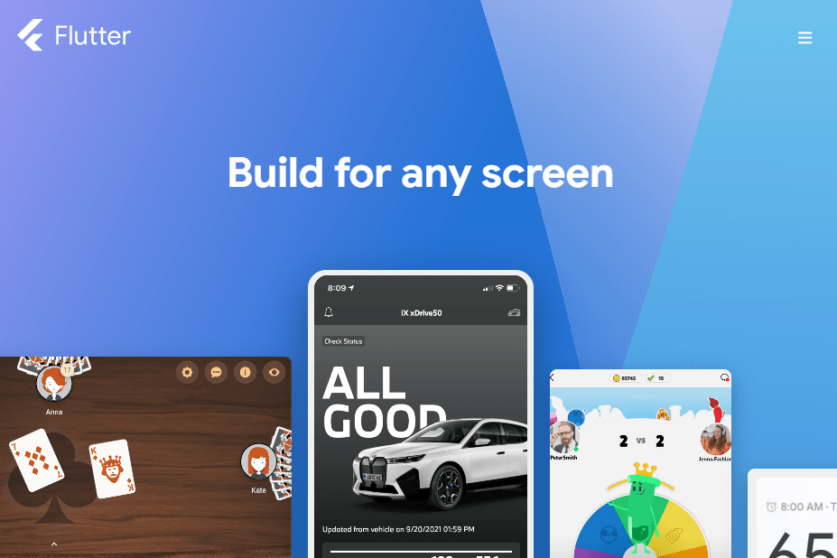 Flutter dashboard