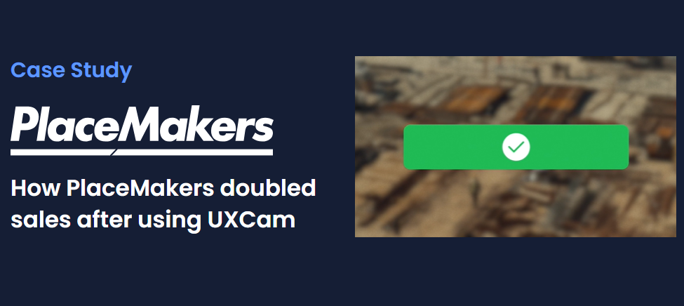 UXCam dashboard