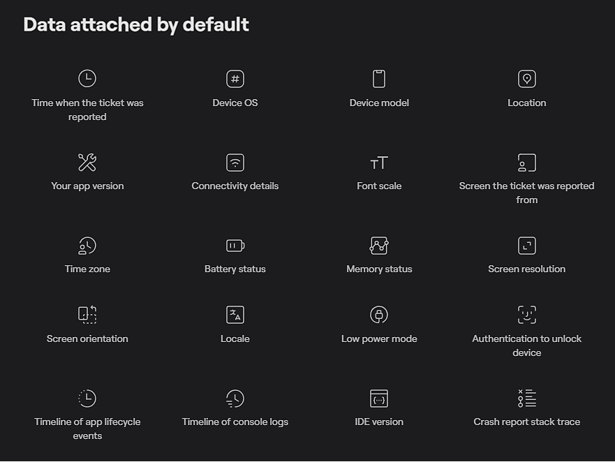 Shake dashboard