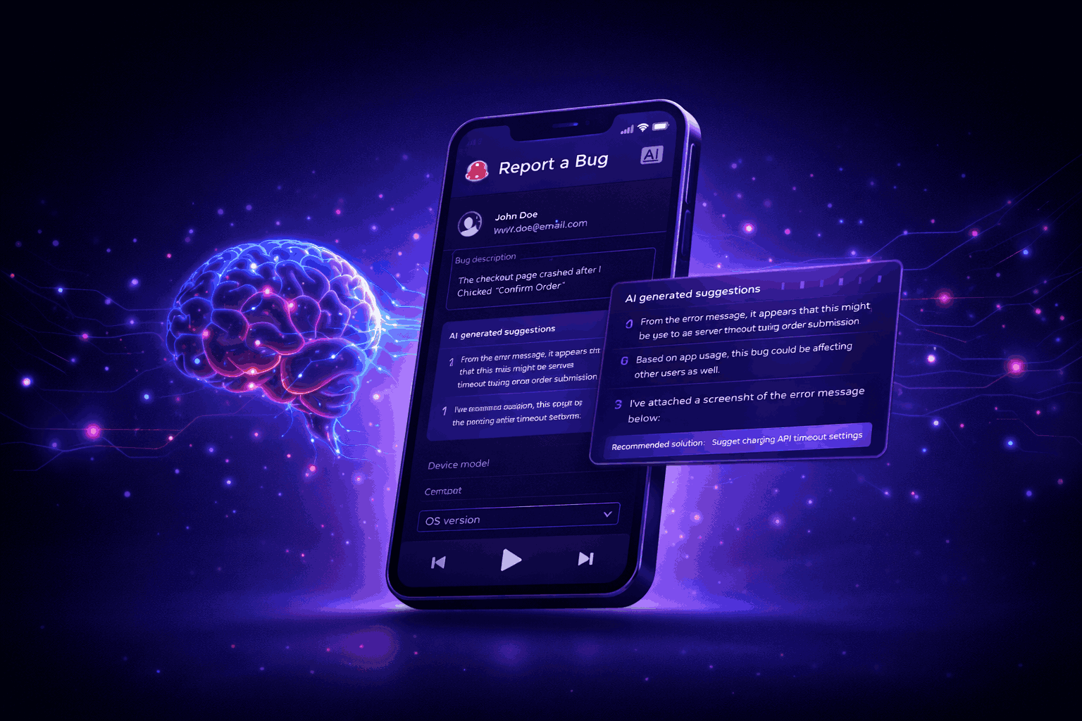 How AI enhances bug reporting
