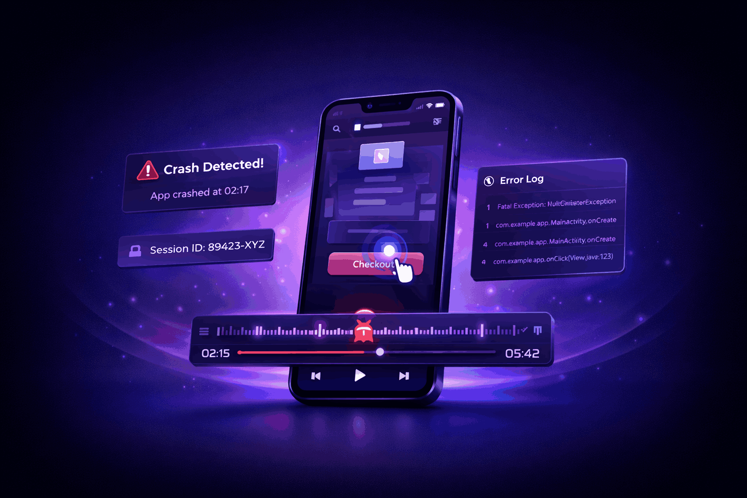How to use app session replay for faster debugging