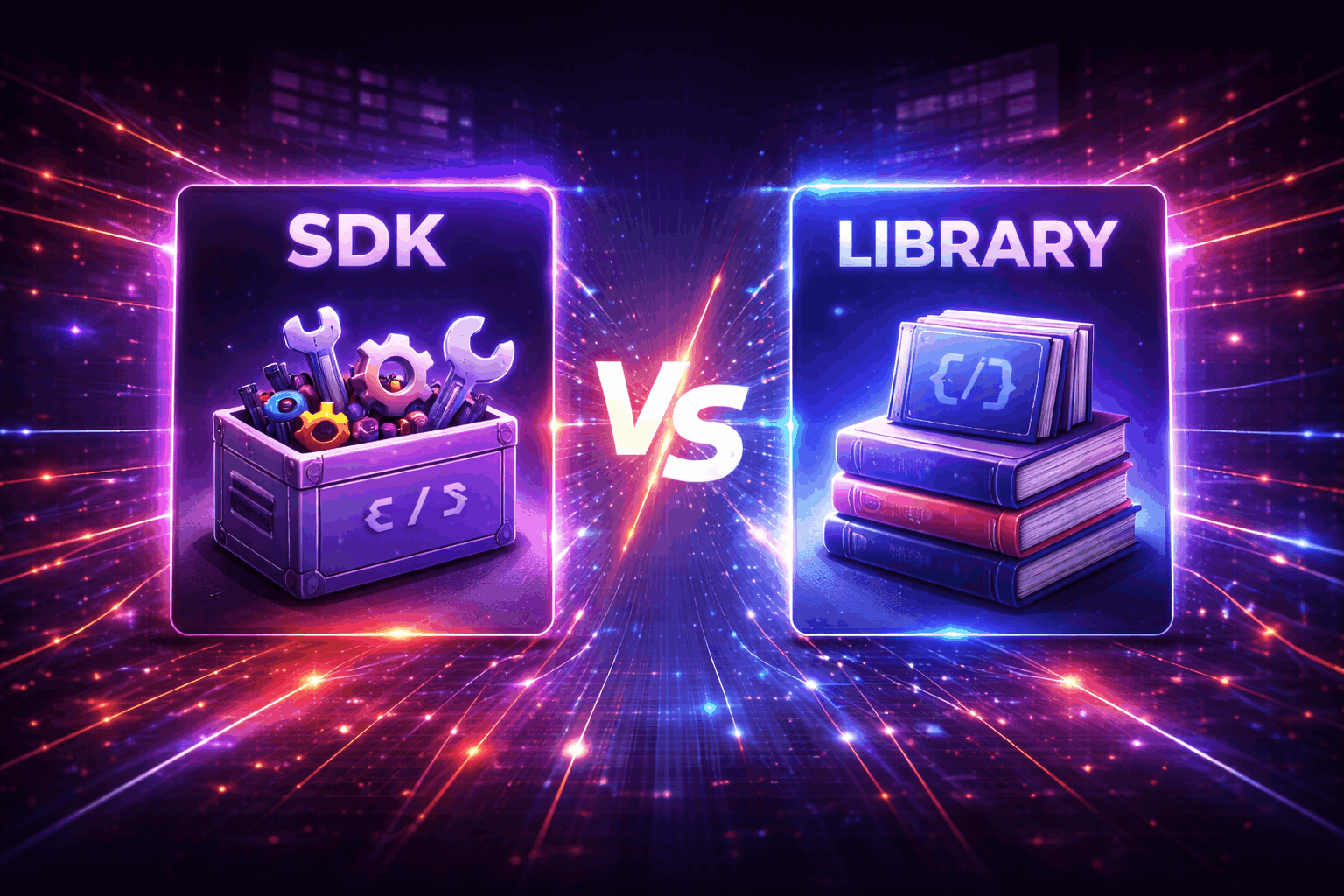 SDK vs library: what's the difference?