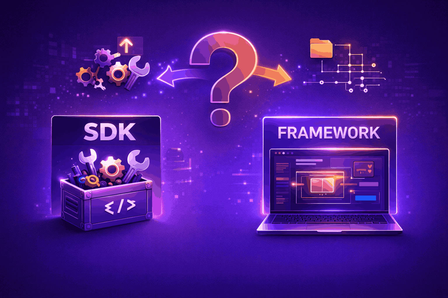 What's the Difference between an SDK and a Framework?