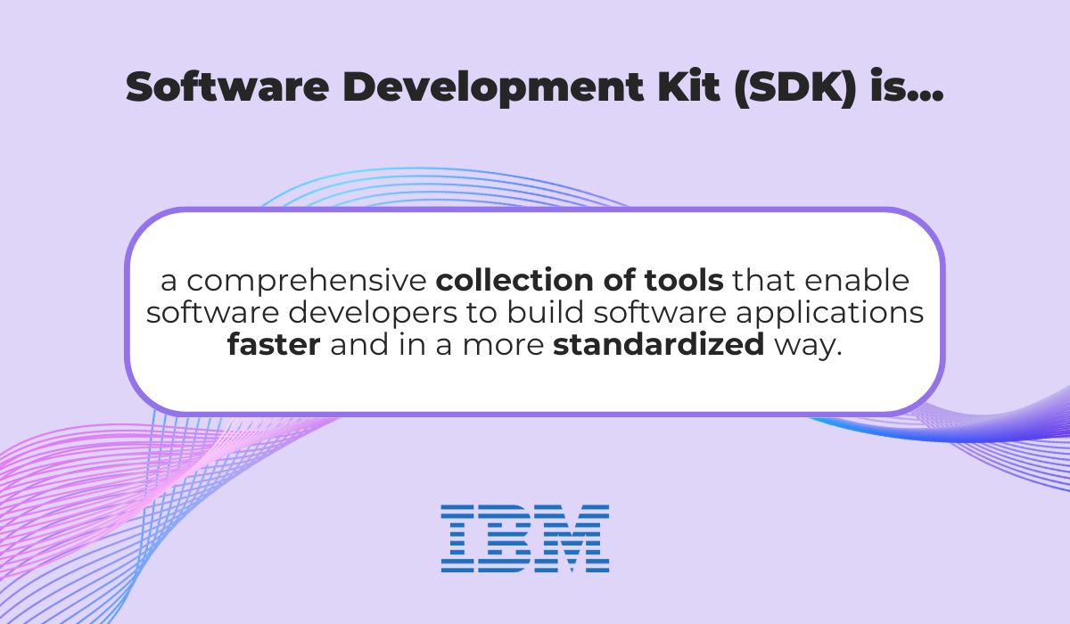 Software library definition visual graphic