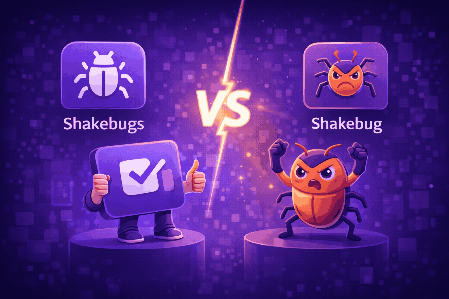 Shakebugs vs Shakebug: We are not the same thing!