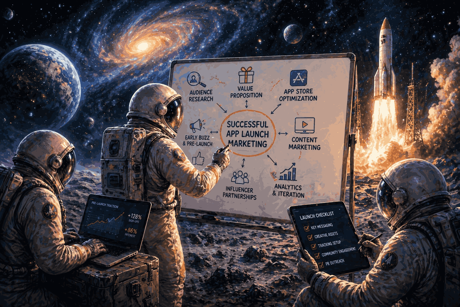 Tips for successful app launch marketing