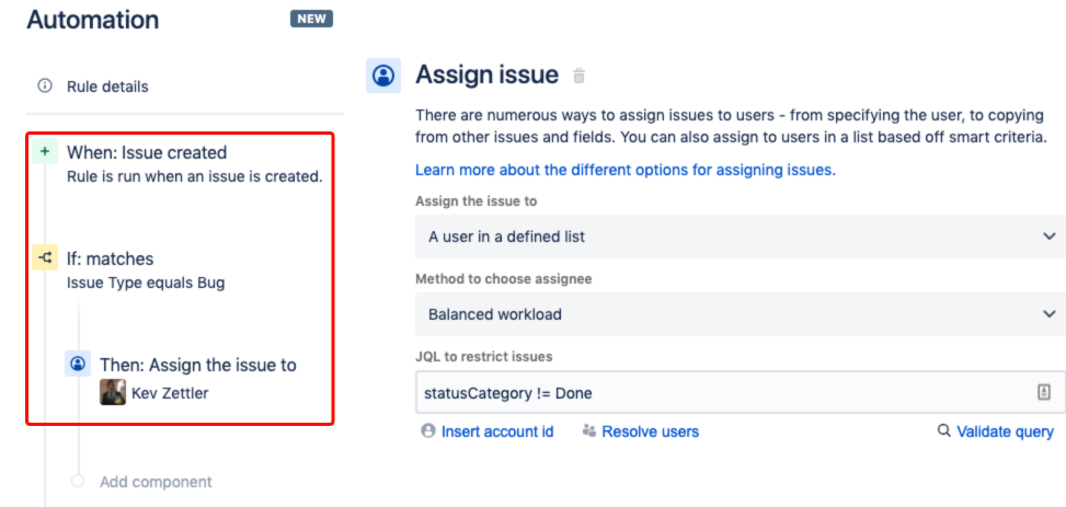 Atlassian dashboard